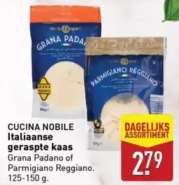 ALDI Italiaanse geraspte kaas aanbieding