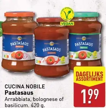 ALDI Cucina nobile Pastasaus aanbieding