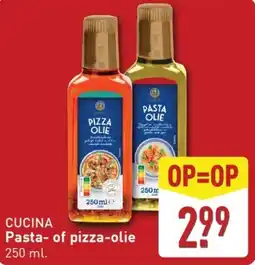 ALDI Pasta of pizza olie aanbieding