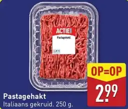 ALDI Pastagehakt aanbieding