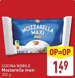 ALDI Mozzarella maxi aanbieding