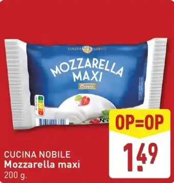 ALDI Mozzarella maxi aanbieding