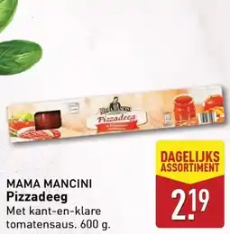 ALDI Mama mancini pizzadeeg aanbieding