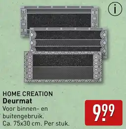 ALDI HOME CREATION Deurmat aanbieding