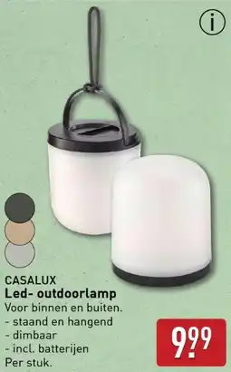 ALDI CASALUX Led outdoorlamp aanbieding