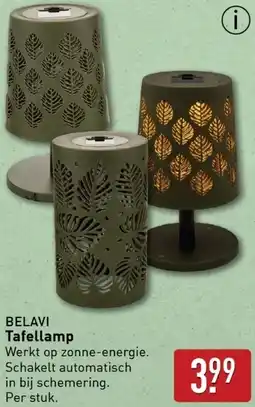 ALDI BELAVI Tafellamp aanbieding