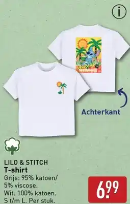 ALDI LILO & STITCH T-shirt aanbieding