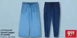 ALDI UP2FASHION Lyocell jogger of culotte aanbieding