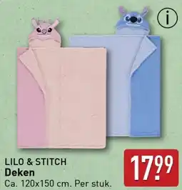ALDI LILO & STITCH Deken aanbieding