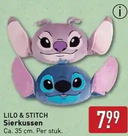 ALDI LILO & STITCH Sierkussen aanbieding