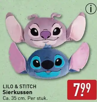 ALDI LILO & STITCH Sierkussen aanbieding