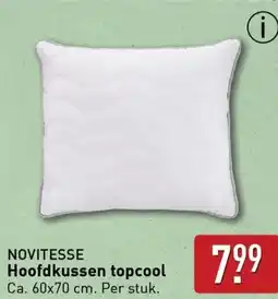 ALDI NOVITESSE Hoofdkussen topcool aanbieding