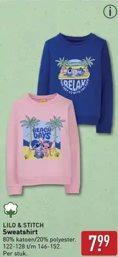 ALDI LILO & STITCH Sweatshirt aanbieding