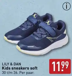 ALDI LILY & DAN Kids sneakers soft aanbieding