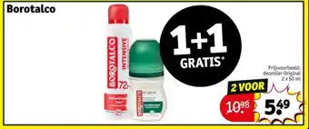 Kruidvat Borotalco aanbieding