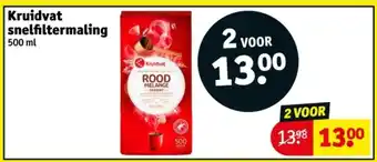 Kruidvat Kruidvat snelfiltermaling aanbieding