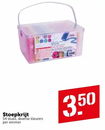 Coop Stoepkrijt 54st aanbieding