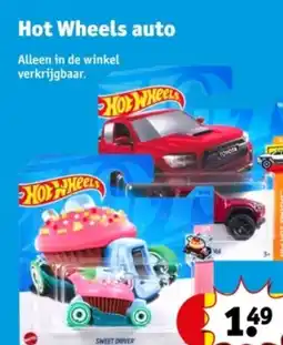Kruidvat Hot Wheels auto aanbieding
