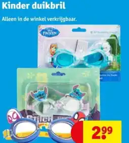 Kruidvat Kinder duikbril aanbieding