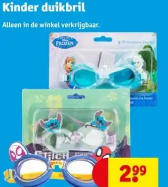 Kruidvat Kinder duikbril aanbieding