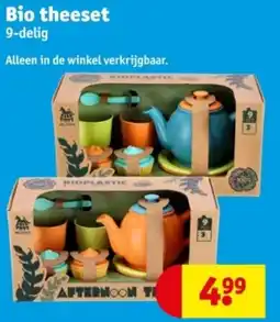 Kruidvat Bio theeset aanbieding