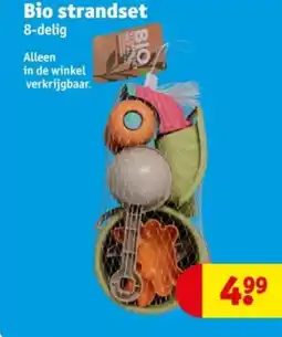 Kruidvat Bio strandset aanbieding
