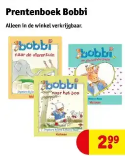 Kruidvat Prentenboek Bobbi aanbieding