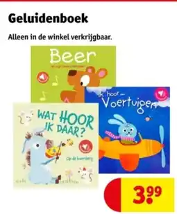 Kruidvat Geluidenboek aanbieding