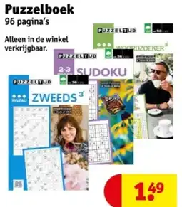 Kruidvat Puzzelboek aanbieding