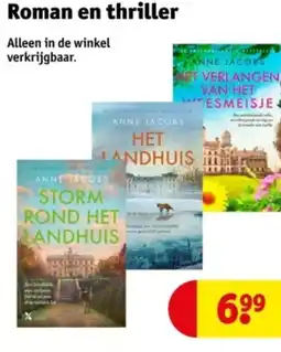 Kruidvat Roman en thriller aanbieding