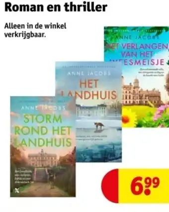 Kruidvat Roman en thriller aanbieding