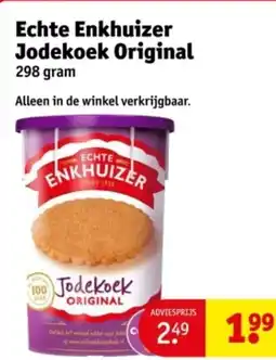 Kruidvat Echte Enkhuizer Jodekoek Original aanbieding