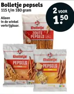 Kruidvat Bolletje pepsels aanbieding