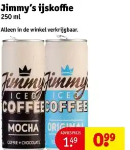 Kruidvat Jimmy's ijskoffie aanbieding