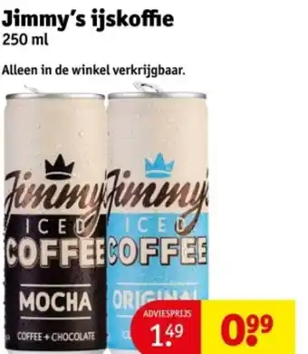 Kruidvat Jimmy's ijskoffie aanbieding