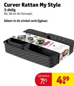 Kruidvat Curver Rattan My Style aanbieding