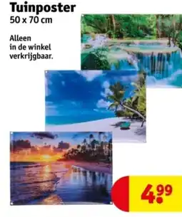 Kruidvat Tuinposter aanbieding