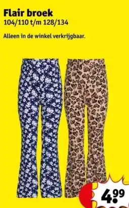 Kruidvat Flair broek aanbieding