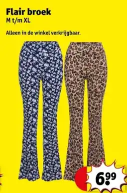 Kruidvat Flair broek aanbieding