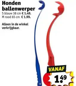 Kruidvat Honden ballenwerper aanbieding