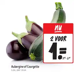Jumbo Aubergine of Courgette aanbieding