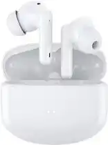 Bol.com Cazy Bluetooth Oordopjes - Oortjes Draadloos - Met Active Noise Cancelling - Perfecte pasvorm - Wit aanbieding