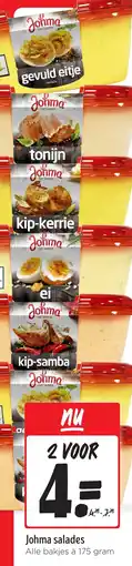 Jumbo Johma salades aanbieding