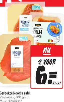 Jumbo Gerookte Noorse zalm aanbieding