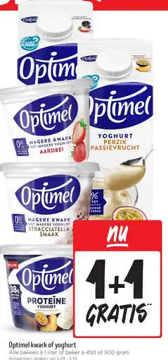 Jumbo Optimel kwark of yoghurt aanbieding