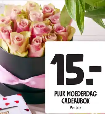 Jumbo Pluk moederdag cadeaubox aanbieding