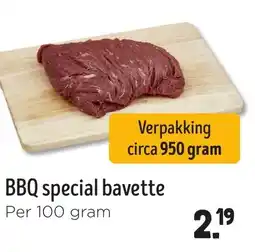 Jumbo BBQ special bavette aanbieding