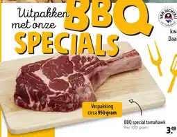 Jumbo BBQ special tomahawk aanbieding