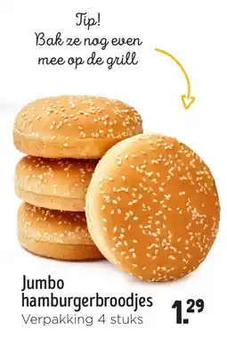 Jumbo Jumbo hamburgerbroodjes aanbieding