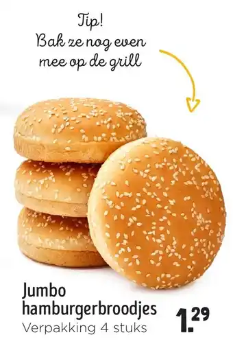 Jumbo Jumbo hamburgerbroodjes aanbieding
